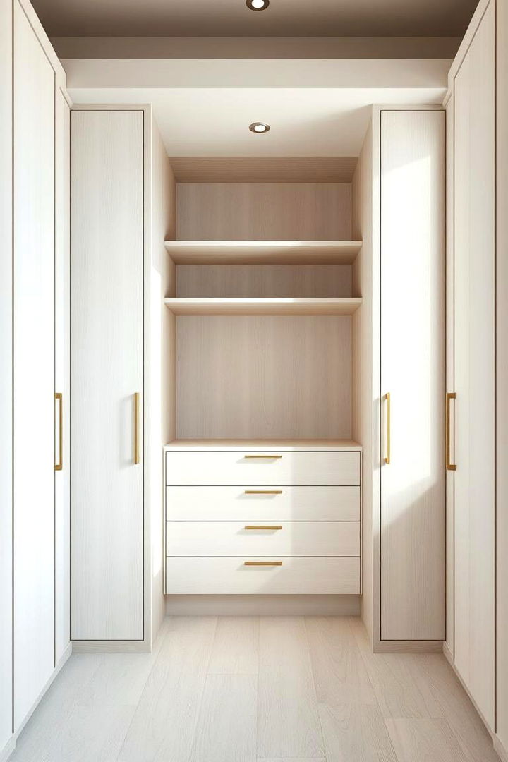 Minimalist Elegance Built in Wardrobes - Built-in Wardrobe Ideas for Clutter-Free Home Organization