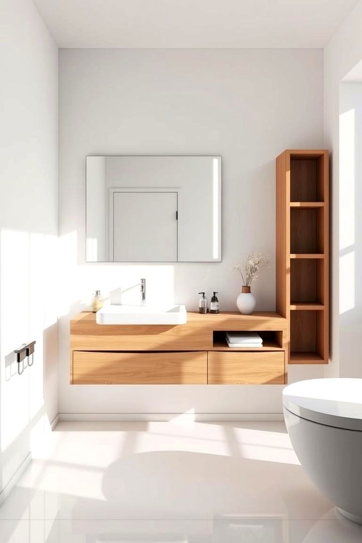 Minimalist Floating Vanity for Modern Bathrooms - Floating Vanity Bathroom Ideas for Modern Minimalism