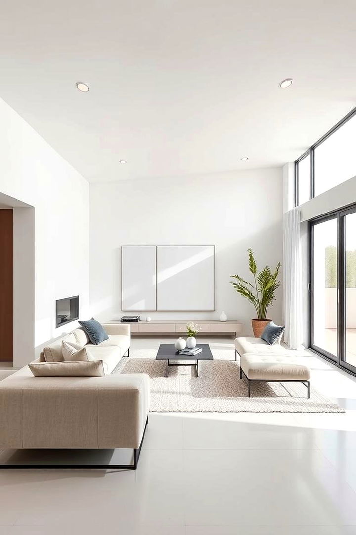 Minimalist Modern Charm - Contemporary Interior Design Style Ideas for Modern Home Aesthetics