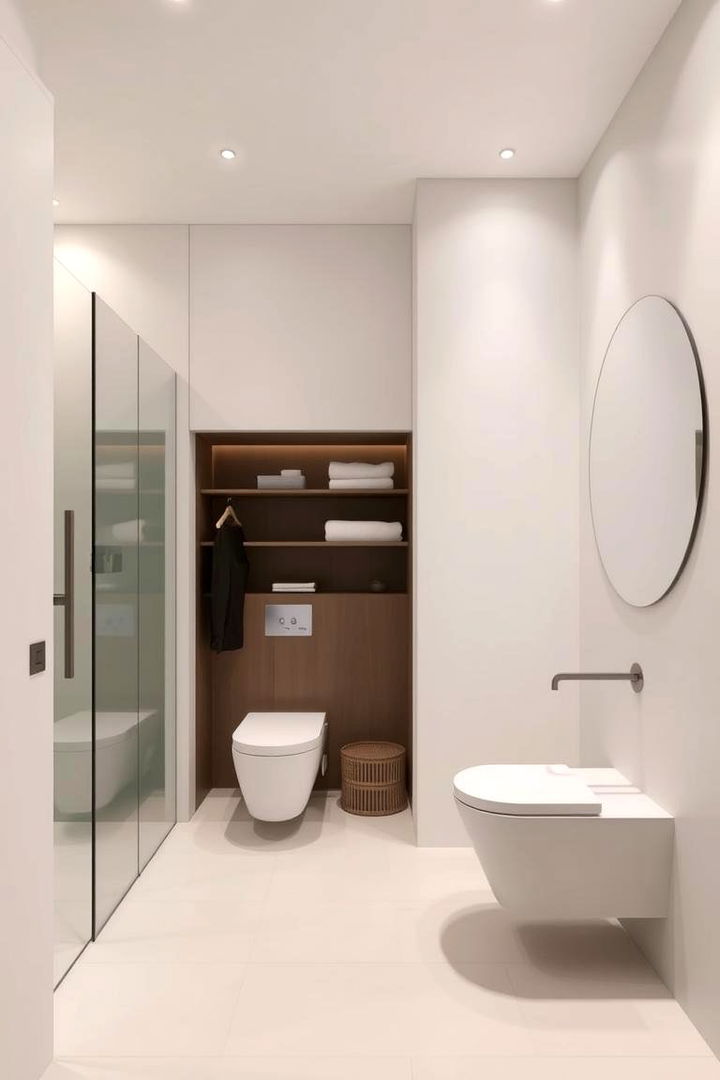 Minimalist Modern Design - Primary Bathroom Ideas for Luxury and Functional Design
