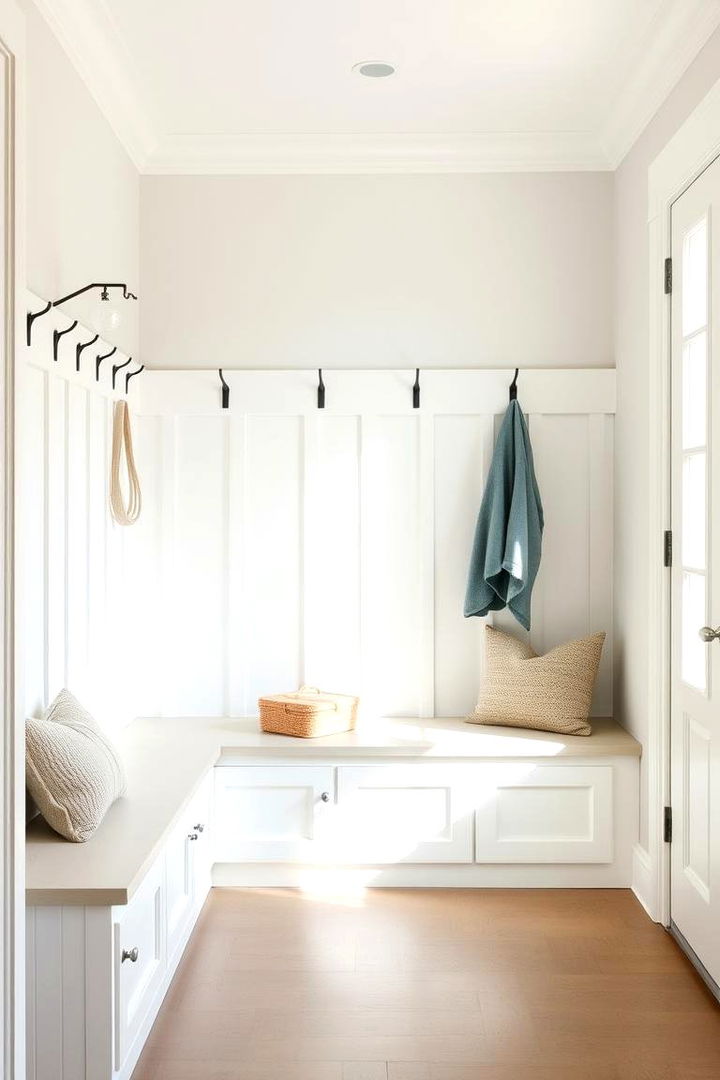 Minimalist Mudroom Magic - Functional Small Mudroom Ideas for Organized Entryways