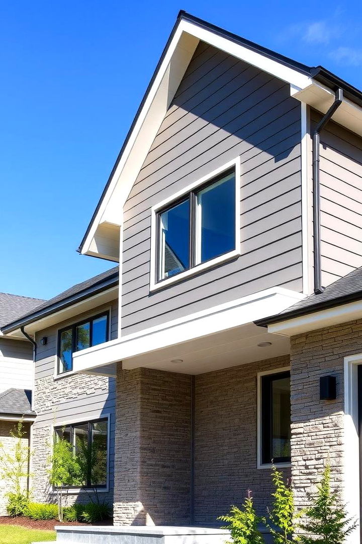Modern Fiber Cement Siding - Modern Exterior House Siding Ideas to Refresh Your Home