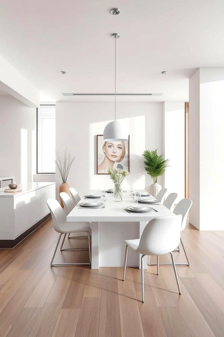Modern Minimalism Dining - Creative Dining Room Ideas to Elevate Your Home