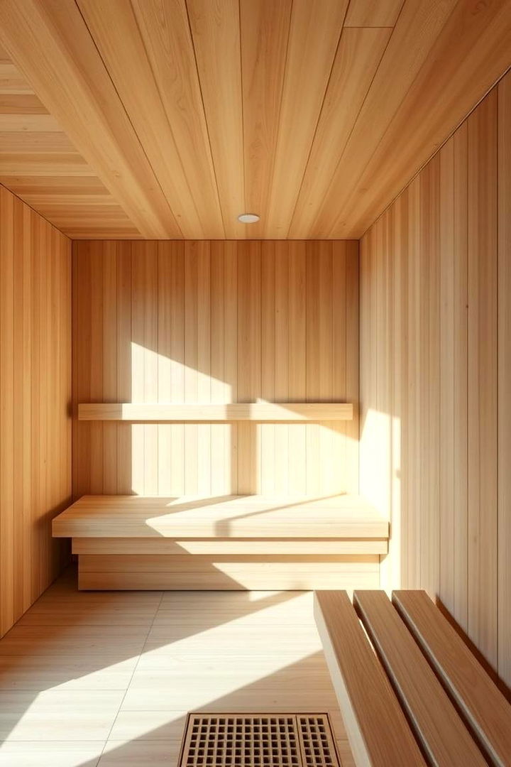Modern Minimalism in Sauna Rooms - Sauna Room Design Ideas for Relaxing Home Wellness Spaces