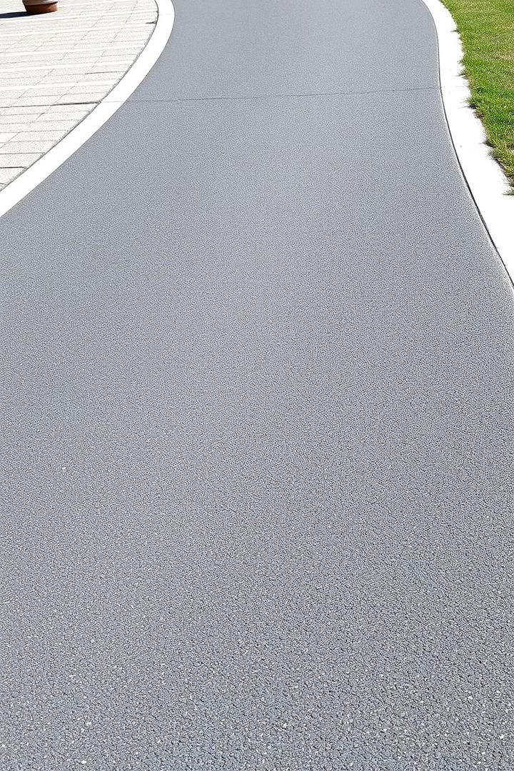 Modern Minimalist Asphalt Walkway - Asphalt Walkway Ideas for Durable & Stylish Paths