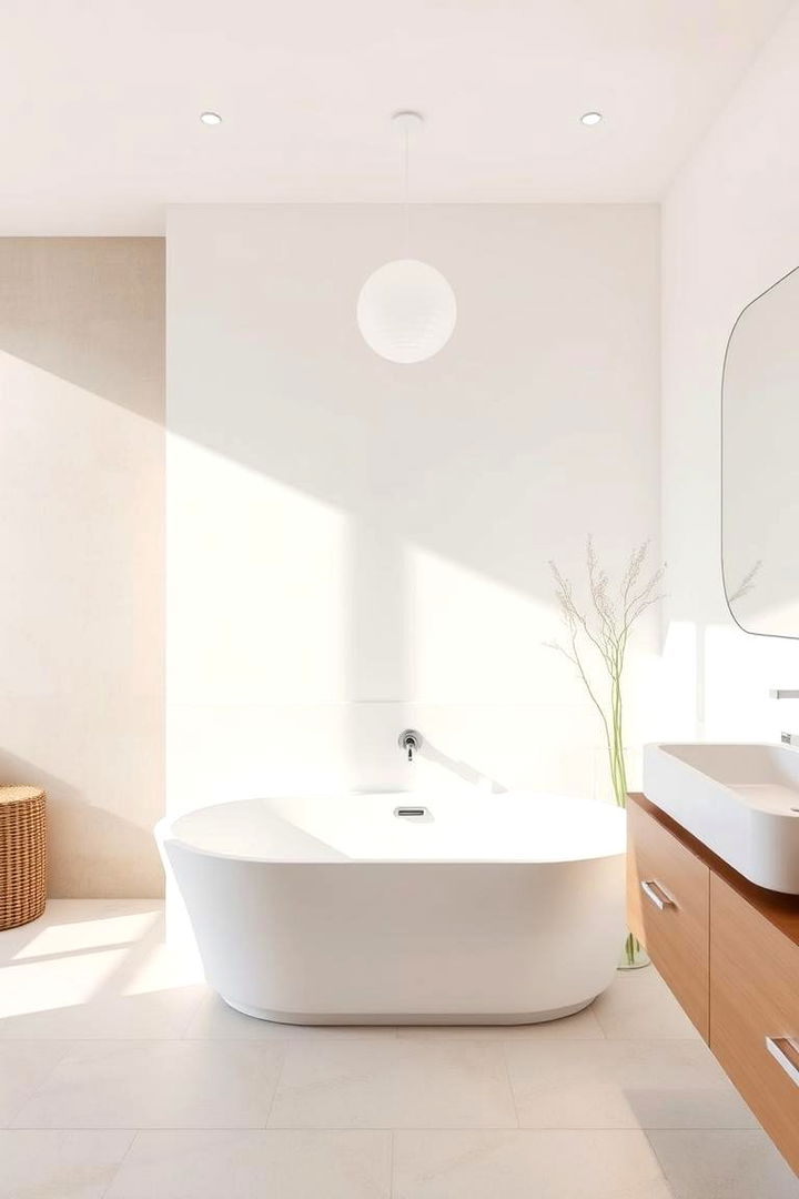 Modern Minimalist Bathtub - Bathtub Ideas to Create a Spa-Like Retreat in Your Bathroom