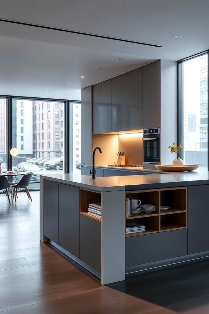 Modern Minimalist Design - Breakfast Bar Ideas to Enhance Your Kitchen Space