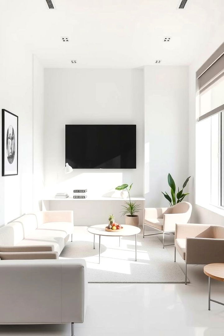 Modern Minimalist Design - Multifunctional Office Guest Room Ideas for Dual Use