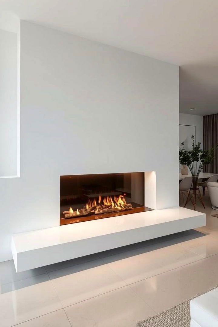 Modern Minimalist Fireplace - Inspiring Fireplace Ideas to Transform Your Living Room