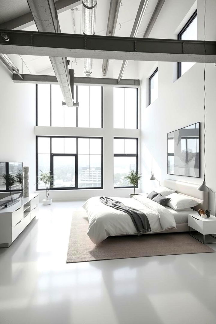 Modern Minimalist Loft Bedroom - Loft Bedroom Ideas for Stylish Space-Saving Designs