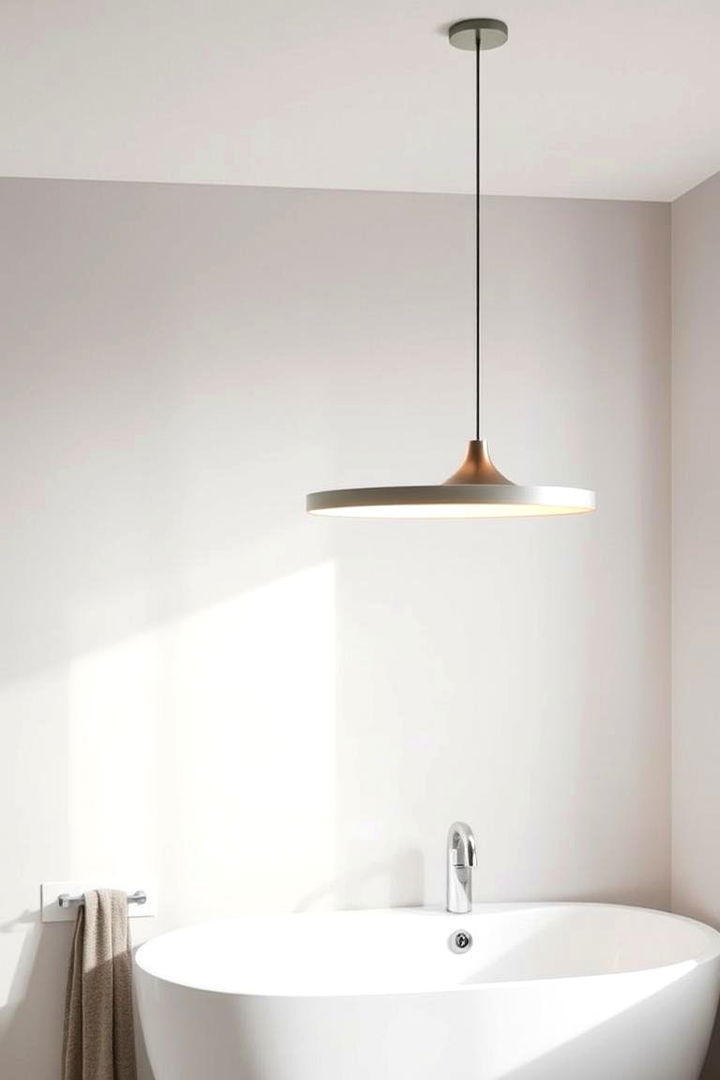 Modern Minimalist Pendant Lighting - Bathroom Pendant Lighting Ideas: Modern Illumination