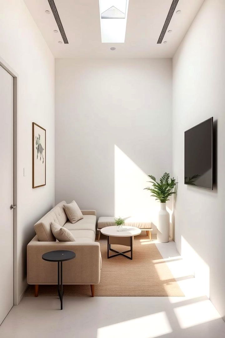 Modern Minimalist Retreat - Box Room Ideas for Maximizing Small Spaces