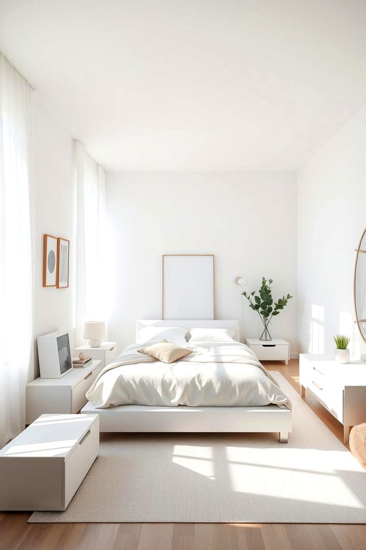 Modern Minimalist Retreat - Romantic Bedroom Ideas for Couples: Cozy Retreats