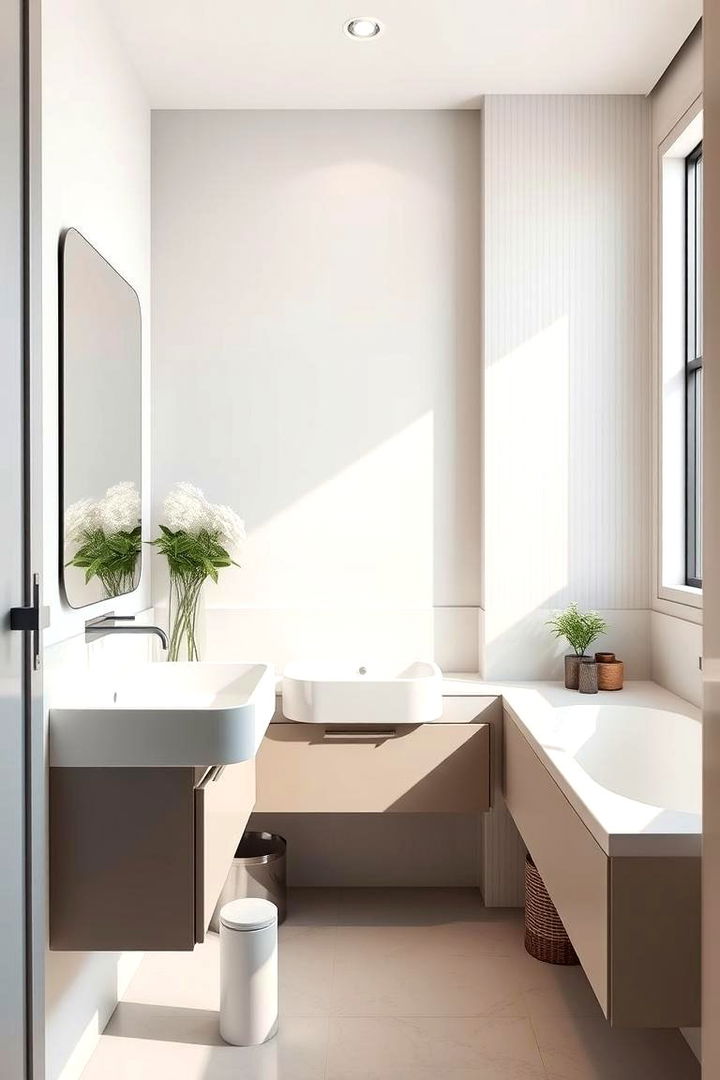 Modern Minimalist Sink Designs - Bathroom Sink Ideas: Modern and Functional Designs