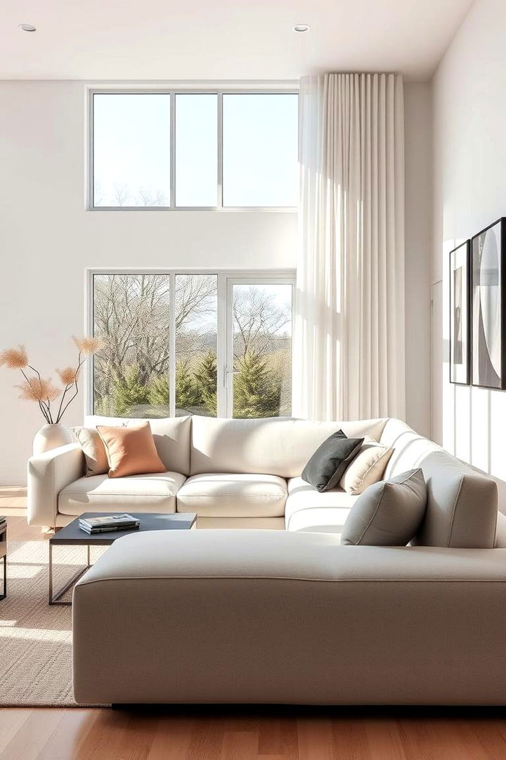 Modern Minimalist Sofa - Living Room Furniture Ideas for Modern Comfort