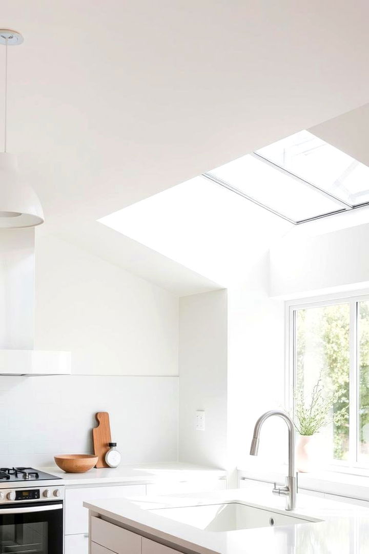 Modern Minimalist Soffit Designs - Clever Kitchen Soffit Ideas to Maximize Storage Space