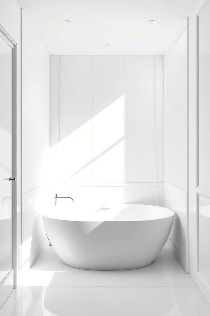 Modern Minimalist Style - Bathtub Surround Ideas to Define Your Bathing Area in Style