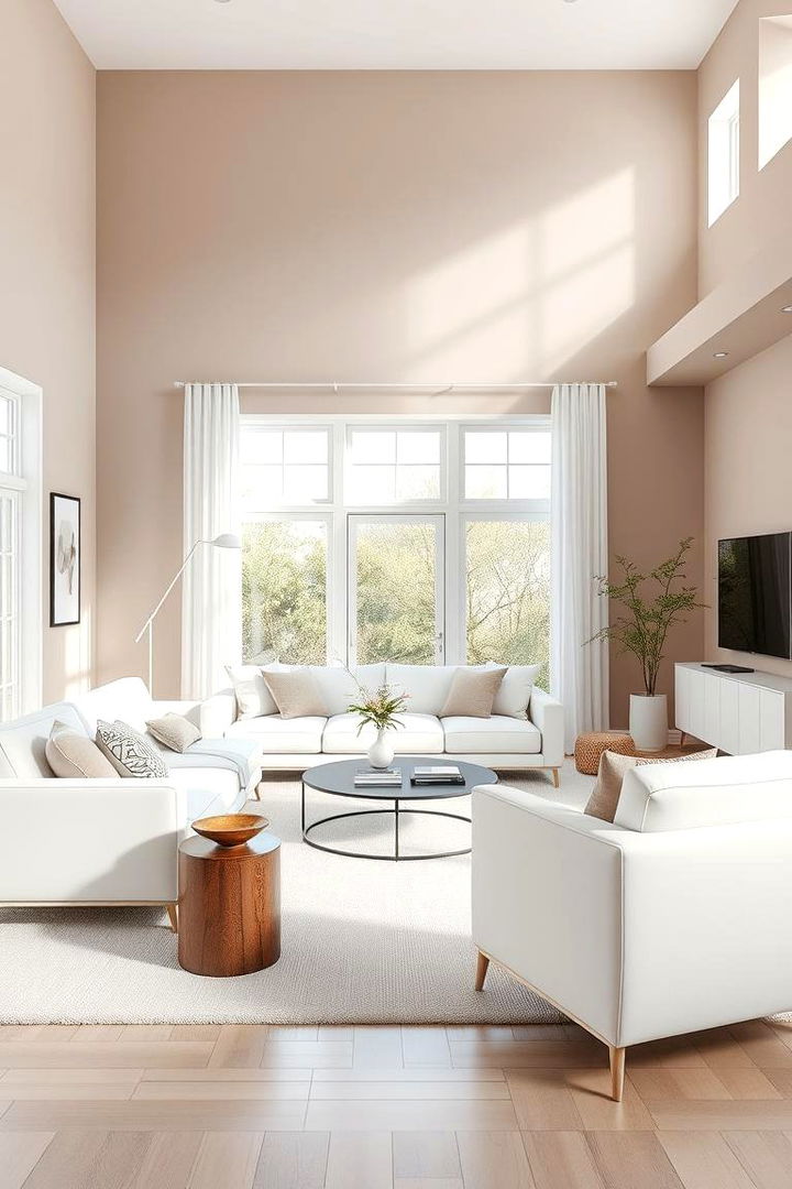 Modern Minimalist Taupe Living Room - Elegant Taupe Living Room Concepts to Enhance Your Space