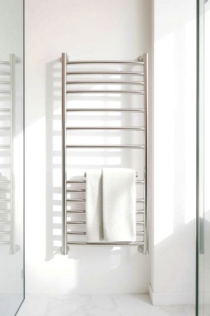 Modern Minimalist Towel Rack - Stylish Towel Display Ideas for Bathrooms and Spas