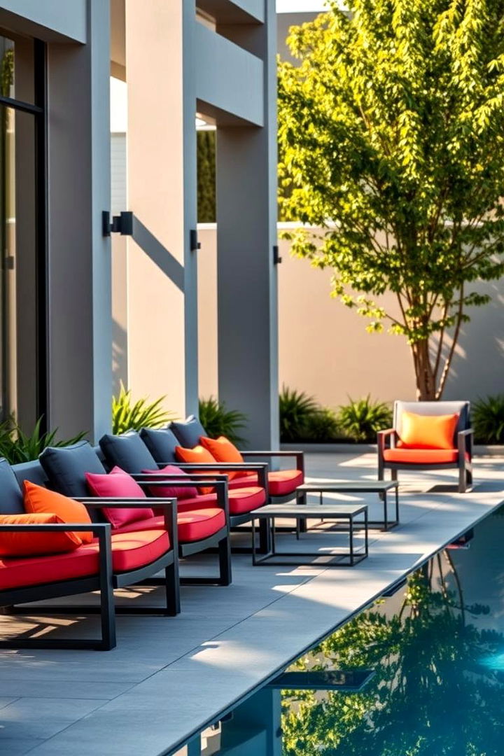 Modern Outdoor Lounge Chairs - Comfortable Pool Furniture Ideas for Lounging in Luxury