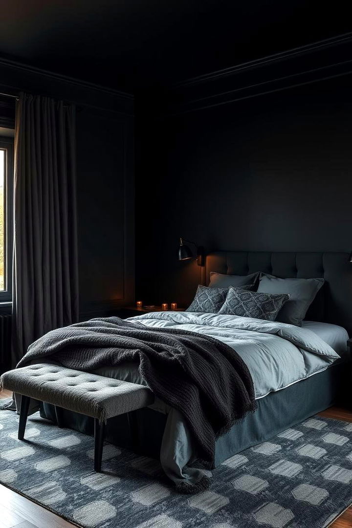 Moody Color Palette - Dark Bedroom Ideas for a Moody and Intimate Space
