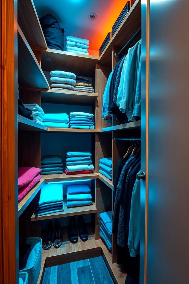 Multi Level Shelving - Small Closet Storage Ideas for Organized Spaces