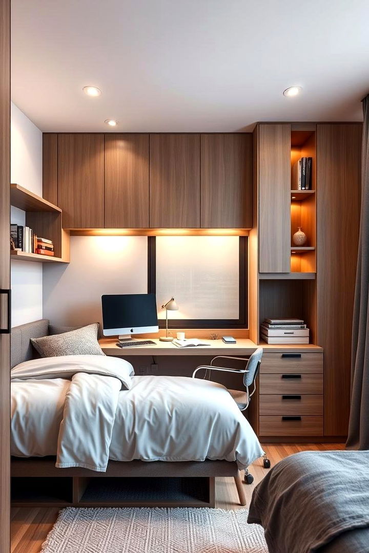 Multifunctional Layouts - Bedroom Office Ideas to Create a Productive Workspace