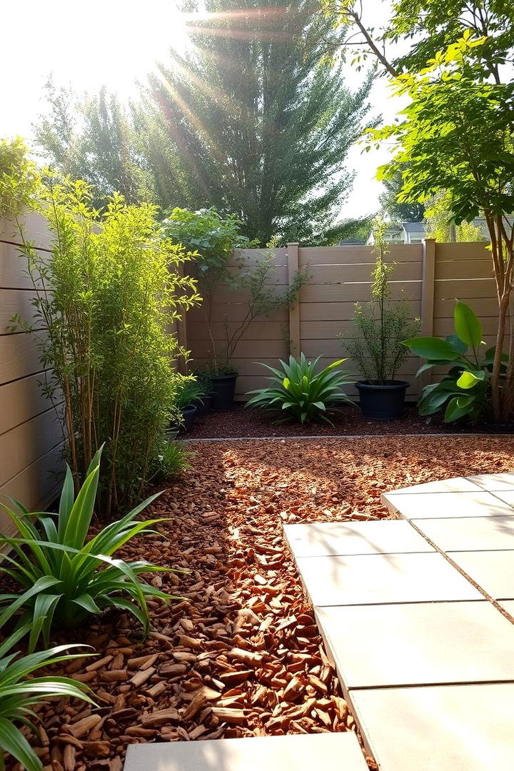 Natural Ambiance Boost - Inspiring Mulch Patio Ideas for Outdoor Entertaining