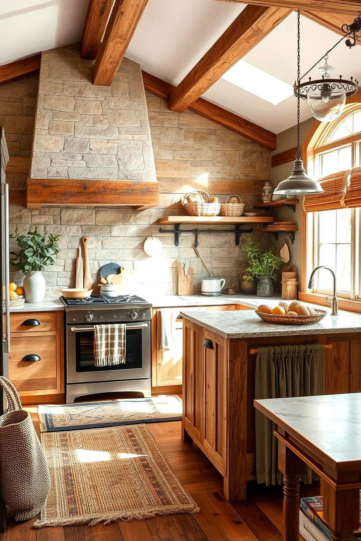 Natural Material Palette - Organic Kitchen Design Ideas for Natural Aesthetics