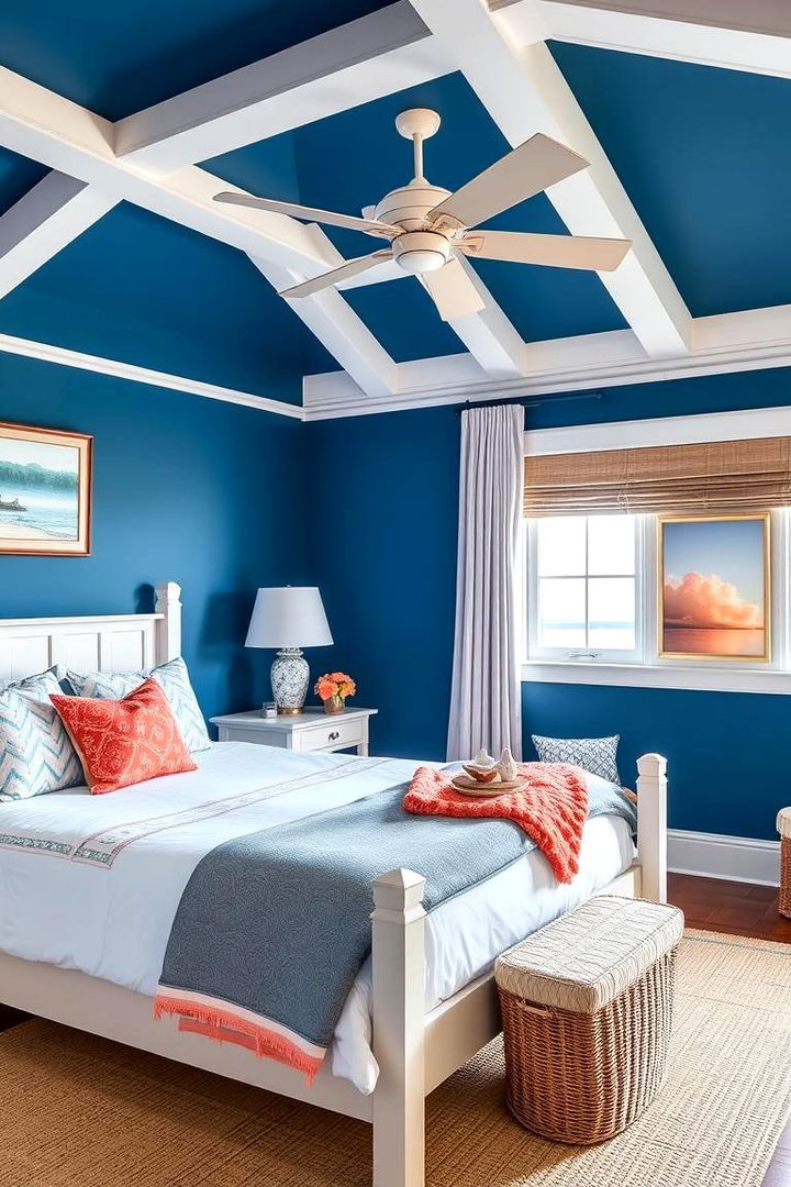Nautical Color Palette - Soothing Ocean-Themed Bedroom Design Concepts