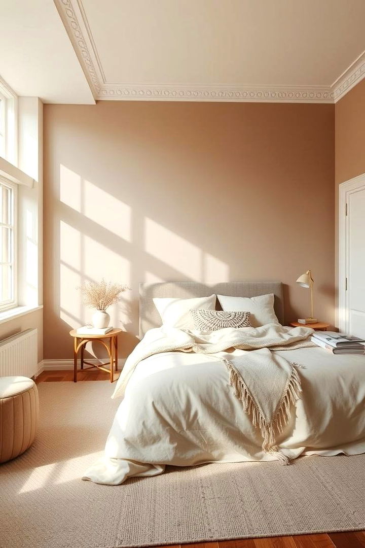 Neutral Elegance - Serene Khaki Bedroom Ideas for a Calming Neutral Retreat