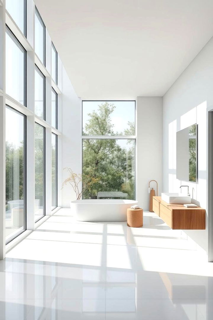 Open Concept Grandeur - Spa-Inspired Large Bathroom Ideas for Ultimate Relaxation and Style