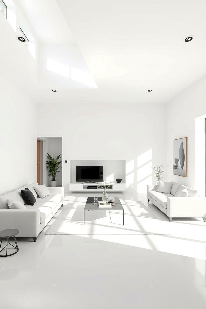 Open Layout for Natural Flow - Minimalist Living Room Ideas for Modern Comfort and Style