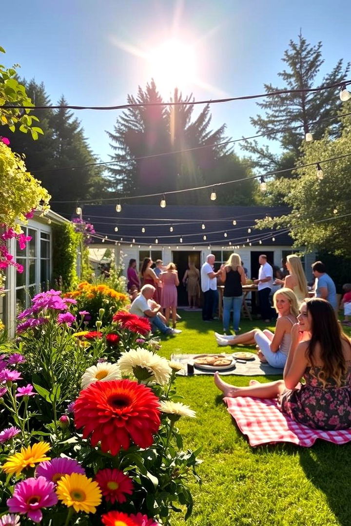 Outdoor Garden Bash - Graduation Party Ideas to Celebrate in Memorable Style
