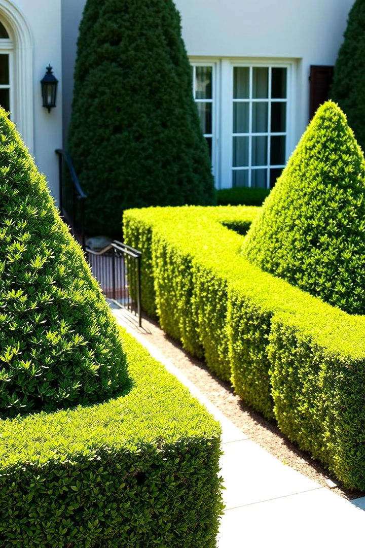 Overview of Front Yard Boxwood Elegance - Elegant Front Yard Boxwood Designs for Timeless Curb Appeal