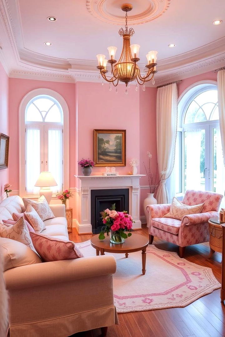 Pastel Pink Elegance - Pastel Colour Ideas for a Calming and Chic Home Makeover