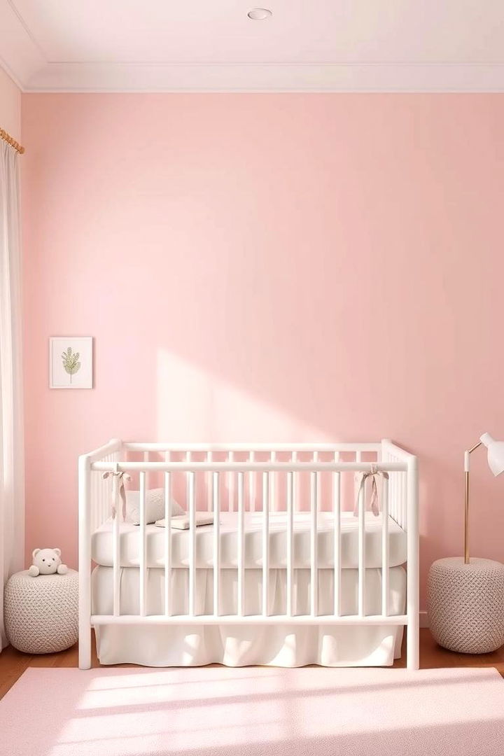 Pastel Pink Walls - Pink Nursery Ideas for a Soft and Sweet Baby Space