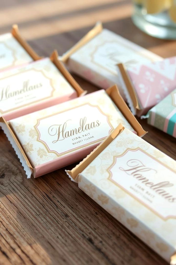 Personalized Candy Bars - Unique Wedding Favor Ideas to Delight Your Guests