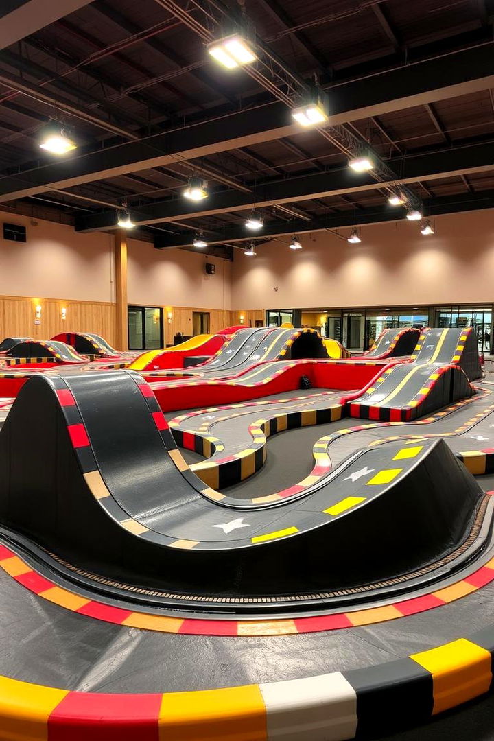 Race Track Extravaganza Setup - Hot Wheels Birthday Party Ideas for Car-Loving Kids