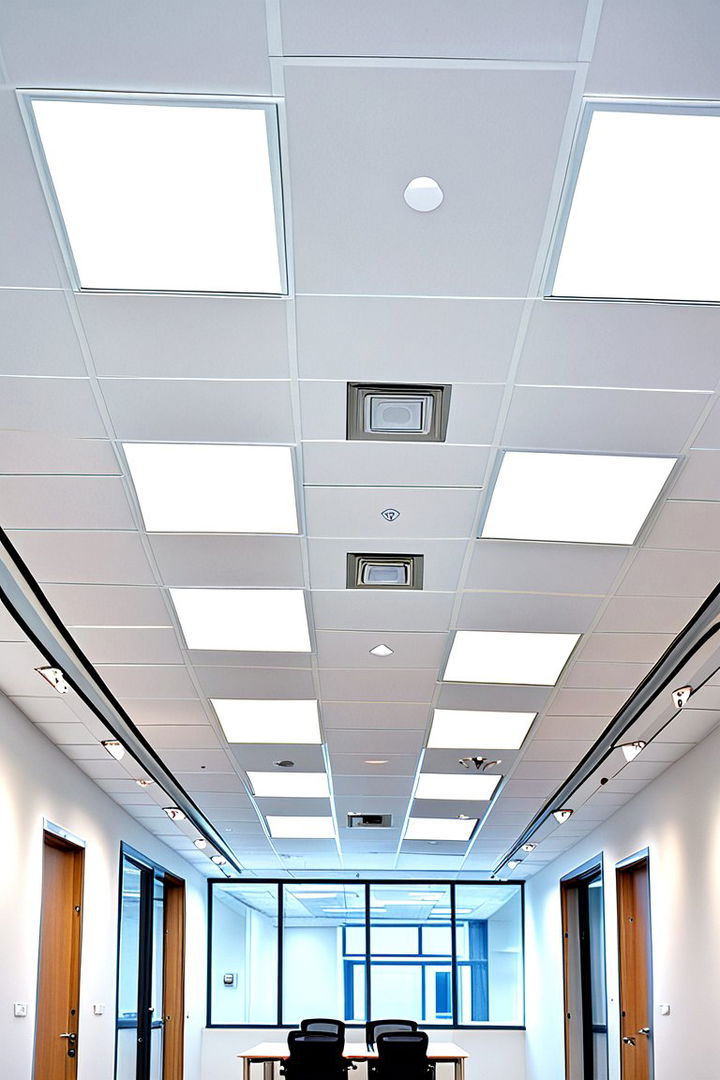 Recessed LED Fixtures for Drop Ceilings - Drop Ceiling Lighting Ideas to Transform Your Interior Spaces