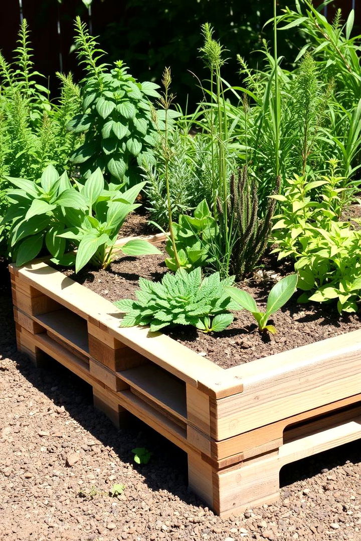 Recycled Pallet Garden Beds - Affordable Raised Garden Bed Ideas for Thriving Veggie Gardens