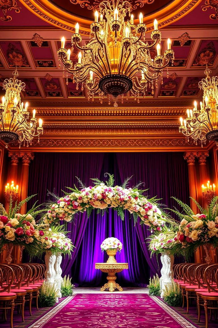 Regal Amethyst Romance - Elegant Purple Wedding Theme Ideas for a Dreamy Celebration