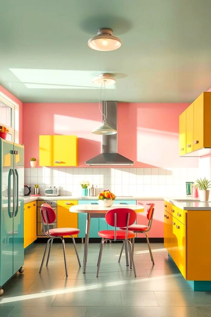 Retro Color Palette Revival - Classic 1950s Kitchen Ideas for Retro Foodies