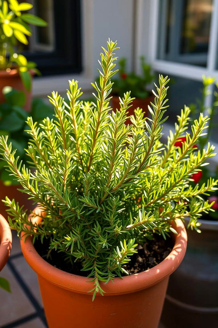 Rosemary A Fragrant Patio Essential - Best Patio Plants for Thriving Outdoor Container Gardens