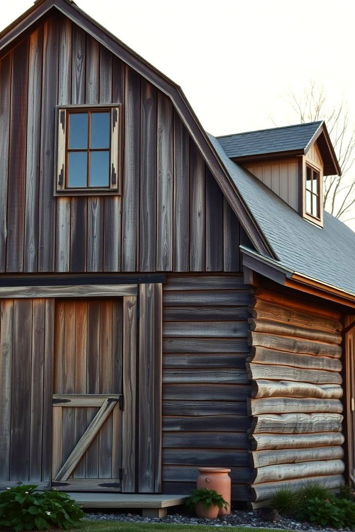 Rustic Charm Transformation - Barn House Exterior Ideas for Rustic Curb Appeal