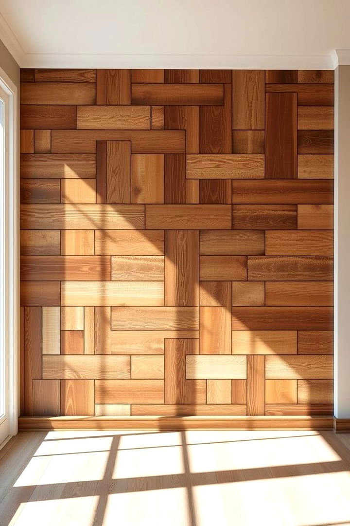 Rustic Elegance with Reclaimed Barnwood Panels - Barnwood Accent Wall Ideas for Rustic Charm