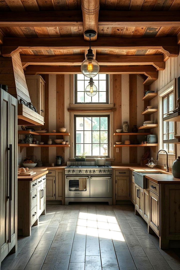 Rustic Farmhouse Charm - Inspiring Country Kitchen Ideas for Rustic Charm & Style