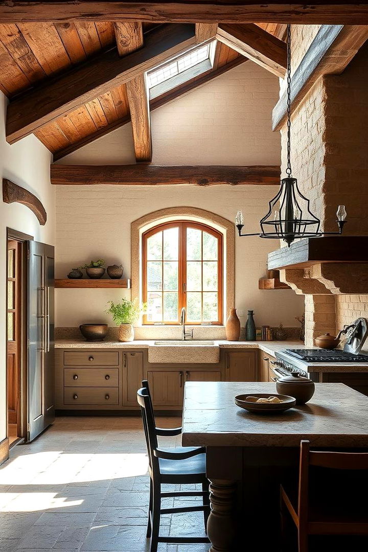 Rustic Mediterranean Charm - Mediterranean Kitchen Ideas: Warm, Inviting Culinary Spaces