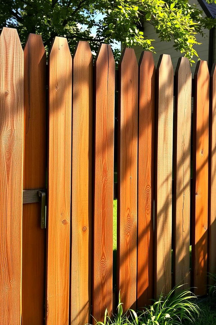 Rustic Wooden Fence Charm - Charming Front Yard Fence Designs & Concepts