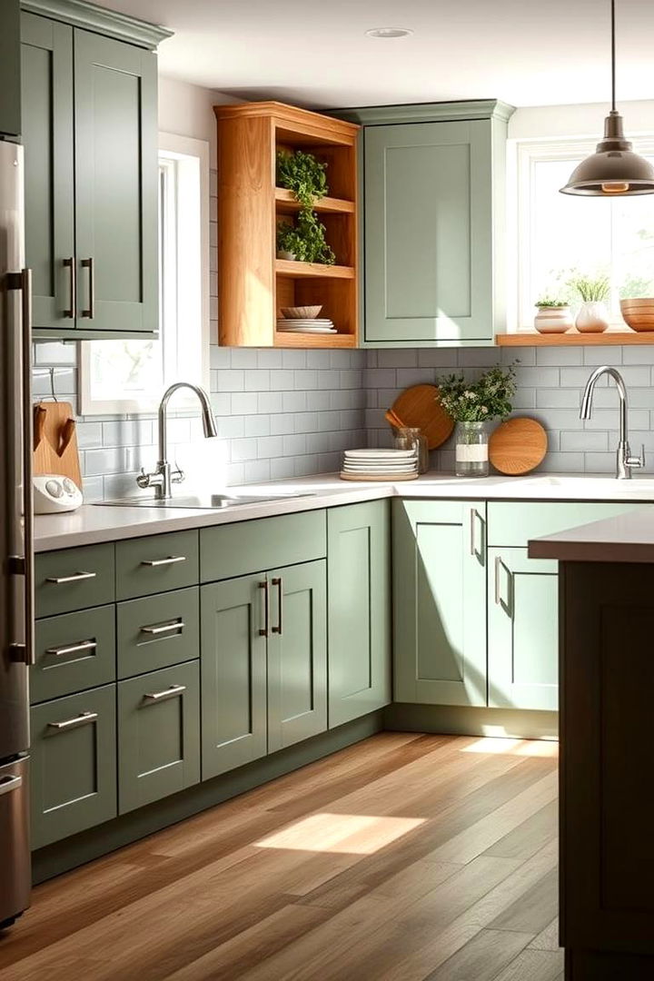 Sage Green Cabinets - Sage Green Kitchen Ideas for Calming Culinary Spaces